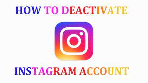 Thus, temporarily disabling the instagram account is a better alternative in such cases than permanently deleting your account. How To Deactivate Instagram Account Android Youtube