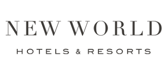 Over a space background, a comet swirls form the bottom left to the center, explodes, and leaves behind the new world globe, in red, and below that is text reading new world entertainment, now in a trajan pro font. New World Hotels Resorts Asia S Leading 5 Star Luxury Hotel Chain