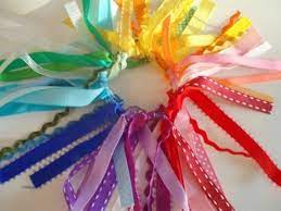 Pony And Pigtail Holders That Are Easy To Make Yes They Are It S Especially Fun If Your Child Loves All Things In Ribbon Hair Hair Ties Diy Ribbon Hair Ties