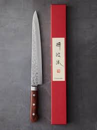 Korin Japanese Trading Togiharu 9 4 Hammered Damascus Sujihiki Coltelli Da Cucina Coltelli Da Cucina Giapponesi Accessori Per La Cucina