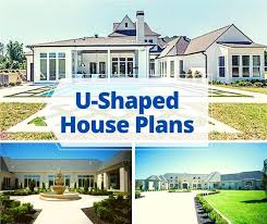 Wooden house in the middle of the big city. The U Shaped House Style A Mix Of Function Form And Design