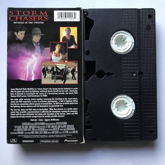 Storm Chasers: Revenge of the Twister VHS Tape 90s Action Disaster Thriller  - Etsy