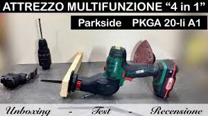 Favoloso Attrezzo 20v Multifunzione 4 In 1 Parkside Pkga 20 Li A1 R En 2020 Perceuse Rabot Electrique Foreuse
