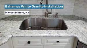 With 40 years experience in the granite, marble, and quartz countertop fabrication and installation, there shouldn't be any question that we have the knowledge and expertise to enhance your home with the finest natural stone in the area. Bahamas White Granite Installation Project In West Milford Nj Youtube