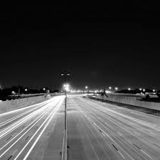 Black And White Road Wallpaper Road Street City Night Car Lights Dark Bw Retina Ipad Air Wallpaper Ipad Air Wallpaper Light In The Dark Stone Wall Design