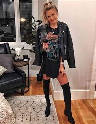 How To Wear Shirt Dress Winter Street Styles 26 Trendy Ideas Oversized T Shirt Dress Shirt Dress Outfit Tshirt Outfits