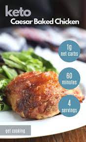 Keto Caesar Baked Chicken I Breathe I M Hungry Recipe Low Carb Chicken Low Carb Chicken Recipes Low Carb Dinner Chicken