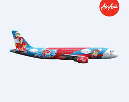 Airasia Junior Jet Club Livery The Former Airasia Children S Club Junior Jet Club Flew The Skies With This Bright And Cheerful Livery Featuring The Mascot