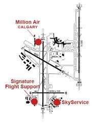 Airport Fbo Info For Cyyc Yyc Calgary Intl Calgary Ab