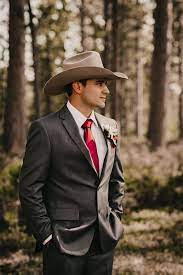 Pin By Summer Simianer On Vaquero In 2021 Cowboy Wedding Attire Cowboy Groomsmen Cowboy Wedding