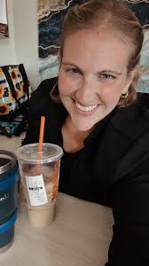 Mobile crisis clinician loves iced caramel lattes