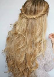 Romantic long hairstyle for prom. 75 Trendy Long Wedding Prom Hairstyles To Try In 2018 Deer Pearl Flowers
