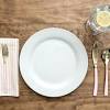 The general rule is that the forks should be placed on the left side of the plate, while the knife and the spoon go on the right. 3