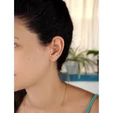 Birds Earrings Ear Climber Ear Crawler Sterling Silver Nature Animals Long  Pins, Pair of Earrings