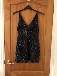 Ax Paris Black Sequin Dress Size 10 Fashion Clothing Shoes Accessories Womensclothing Dresses Ebay L Dresses Black Sequin Dress Sequin Dress