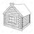 Easy Log Cabin Drawing