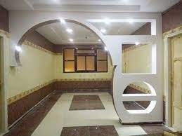 تصاميم جديدة لأقواس جبسية رائعة youtube wall design tv wall design plafond design