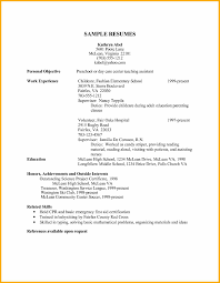 Housekeeper Child Care Cv December 2020