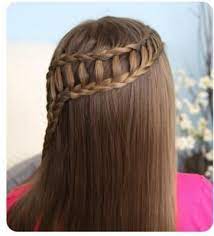 Ladder Braid Braided Hairstyles Waterfall Braid Hairstyle Hair Styles