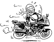 Résultat de recherche d'images pour "signes des motards"