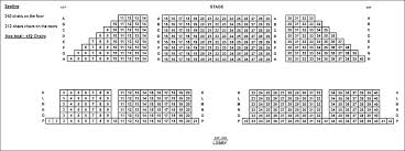 Seating Map Regina Little Theatre Society Inc