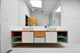 Includes everything you need for easy installation. Waschbeckenschrank Aus Holz Elegantes Mobelstuck Im Bad Mid Century Modern Bathroom Bathroom Vanity Designs Modern Bathroom Sink