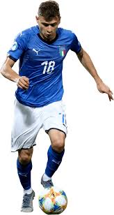 Intenta meter un centro, pero se. Nicolo Barella Football Render 54595 Footyrenders