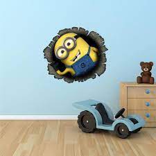 Hd wallpapers and background images. Minion Kids Bedroom Wallpaper Kids Bedroom Wallpaper Minions Wall Minion Room