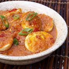 Sambal Goreng Telor Silphya S Kitchen Recept Indonesisch Eten Recepten Vegetarische Indische Gerechten
