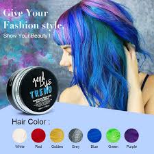 They come in pairs of opposites on the colour. Purc Disposable Hair Color Wax Dye One Time Temporary Molding Paste Blue Hair Grandma Gray Green Hair Dye Wax Cream 100ml Hair Color Aliexpress