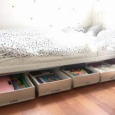 女の子の部屋 子供部屋 ベッド下収納 山善モノトーンボックス 山善サンプリング当選 などのインテリア実例 2017 07 24 09 47 43 roomclip ルームクリップ ベッド下収納 ベット下収納 子供部屋 ベッド