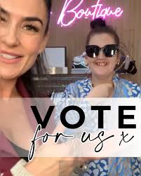 𝐕𝐎𝐓𝐄 𝐅𝐎𝐑 𝐓𝐇𝐄 𝐓𝐖𝐎 𝐊𝐀𝐓𝐈𝐄𝐒 🙏 … can you believe it?! Both  of our Katies have been nominated for TWO amazing awards 😍 • Katie &  Hermosa Boutique