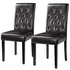 Discover a variety of chairs with styles ranging from modern to small. Smilemart Modern Faux Leather Dining Chair With C Shaped Metal Legs Set Of 2 Gray On Walmart Accuweather Shop