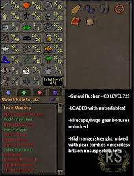 You will find the most useful information on this particular type of player builds below. Buy Osrs Accounts Safely Cheapest And Hight Level Osrs Accounts For Sale Rsorder Com