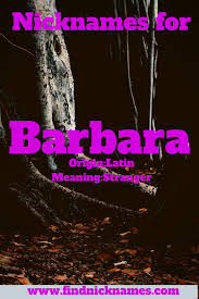 She weighed 7 lbs 11 oz. 20 Creative Nicknames For Barbara Find Nicknames Girl Names With Meaning Nicknames For Girls Girl Names