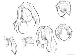 Draw Anime Hair 24 Preview The first character's hair is drawn entirely in real time, with continuous spoken explanation. webneel com