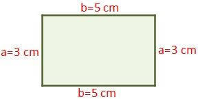 Calcula el perímetro del cuadrado. Perimetro De Un Rectangulo