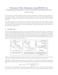 Many of the comparative methods require a ultrametric tree. Http Phyloworks Org Workshops Divtime Beast2 Tutorial Fbd Pdf