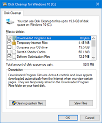How to clear the temporary files cache on windows 10 using disk cleanup 1. How To Clean Out Junk Files In Windows 10 Cnet