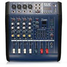 El M Pmx402d Usb 48v 4 Channel Usb Ktv Karaoke Audio Stage Mixer With Power Amplifier Power Amplifiers Karaoke Usb