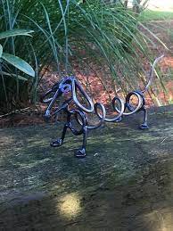 This Handmade Metal Dachshund Dog Is Sure To Be A Hit The Dachshund Can Be Placed Indoors Or Outdoors Also A Perfect G Wiener Dog Dachshund Breed Dachshund