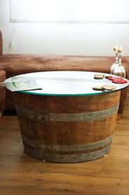 Weinfass Couchtisch Mit Grosser 80er Glasplatte Etsy Weinfass Tisch Weinfass Fass