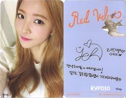 RED VELVET ICE CREAM CAKE PHOTOCARD