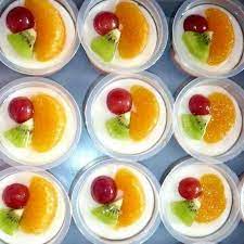 Air mentega gula kastor tepung superfine telur (gred b). Resepi Panas Puding Kastard Koktail Buah Jom Like Facebook