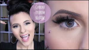 Current Eyebrow Routine