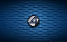 Comics Fantastic Four Logo Marvel Comics Wallpaper Fantastic Four Fantastic Four Logo Superhero Wall Art