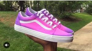 Check spelling or type a new query. Color Changing Old Skool Vans Purple To Pink Etsy