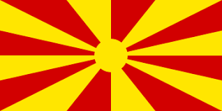 North macedonia (macedonia until february 2019), officially the republic of north macedonia, is a country in southeast europe.it gained independence in 1991 as one of the successor states of yugoslavia.north macedonia is a landlocked country bordering with kosovo to the northwest, serbia to the north, bulgaria to the east, greece to the south, and albania to the west. Flag Of North Macedonia Wikipedia