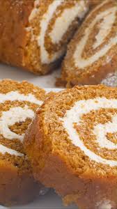 Pumpkin Roll Video Recipe Video Pumpkin Cream Cheese Roll Pumpkin Cream Pumpkin Cream Cheeses