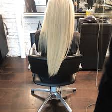 I mixed a bottle of redken 09v platinum ice with a processing solution (1:1 ratio) and slathered it all over my hair. What It S Really Like To Dye Your Hair Platinum Blonde